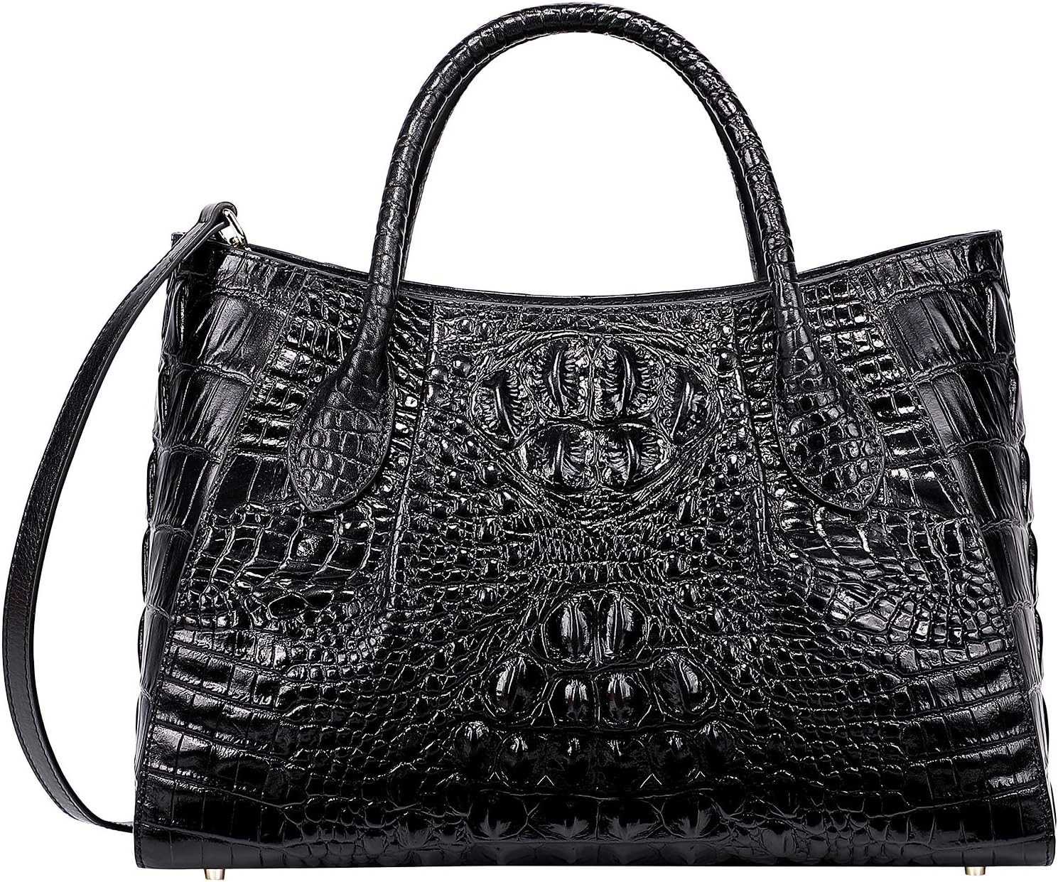 PIJUSHI Women Handbags Crocodile Purse Designer Top Handle Satchel Handbags For Women