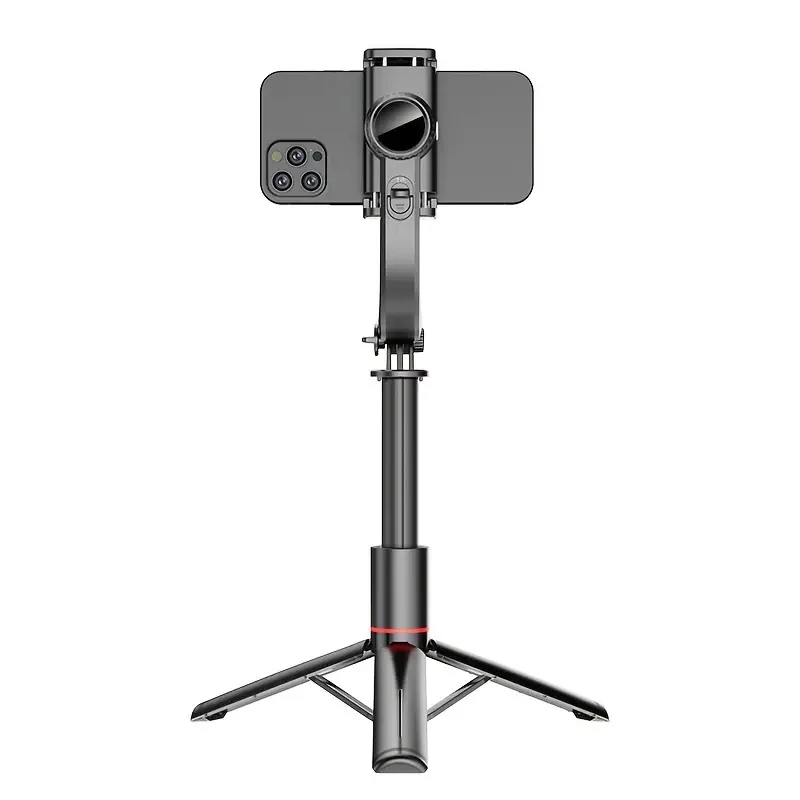 Capture Stunning Photos & Videos with This Universal Mobile Phone Camera Stabilizer, Extendable Selfie Stick & Tripod with Wireless Remote 360° Rotation - For iPhone & Android!