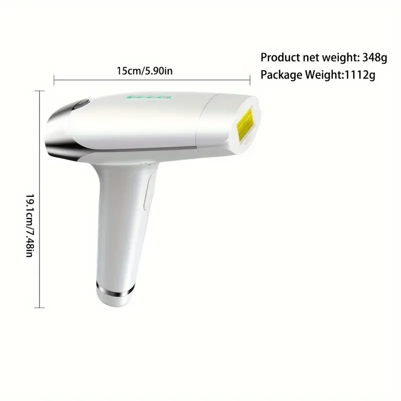 IPL Hair Removal, Professional Laser IPL Permanent Hair Removal Machine, Two Flash Modes
