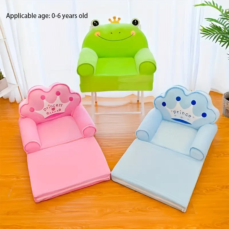 1pc Cartoon Children's Sofa Seating, Multi-folding Sofa Bed, Baby Sofa, Children's Lazy Sofa